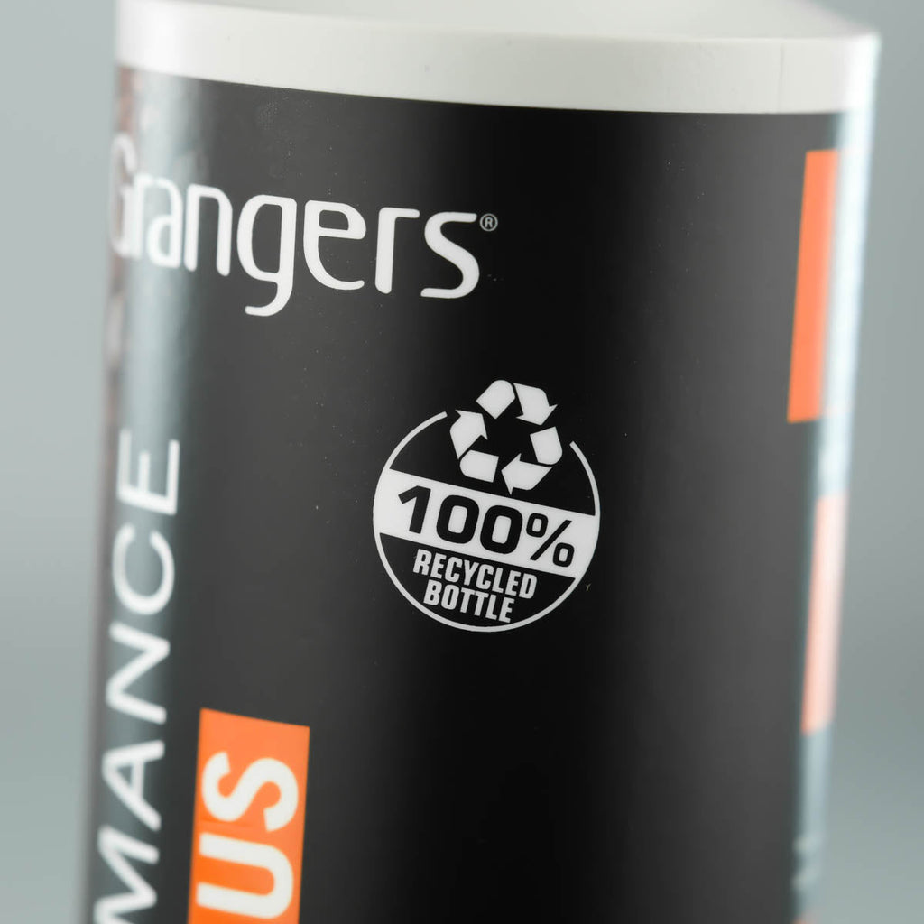 Close-up of the Performance Repel Plus label