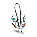 Primos Waterfowler's 3 Call Lanyard shown in a loop with calls