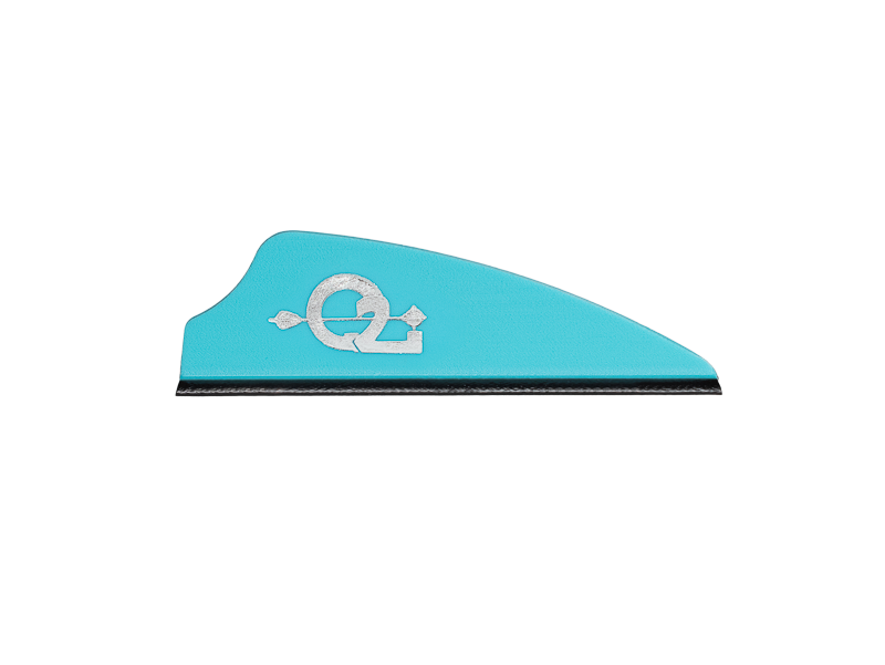 Q2i FUSION X-II 1.5" Vanes, Teal