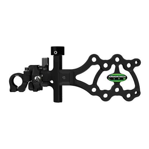 Axcel ArmorTech Lite non-dampened fixed mount sight, black, alternate view
