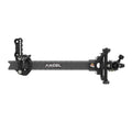 Axcel Achieve XP Variable Range 1.5 Recurve Sight, 9" UHM carbon bar, Black elevation rail and knob