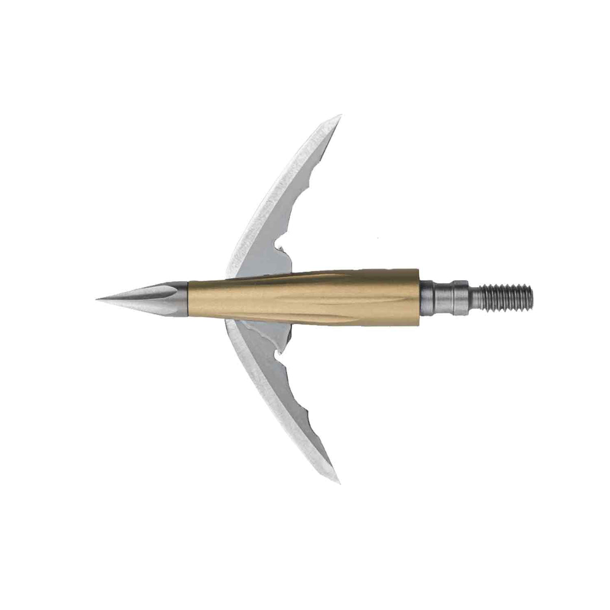 Beast Aluminum Broadhead, 125 grain, 2.0 in cut, on white