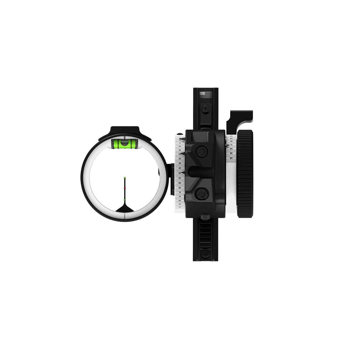 Dialed PRÜF Sight w/3V Mag Black, Bridgelock