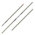 Easton FMJ Max 5mm shafts with HIT inserts, OD green diamond plate finish