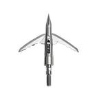 Beast 2.0 in 150 grain Stainless Steel Broadhead, blades deployed, on white