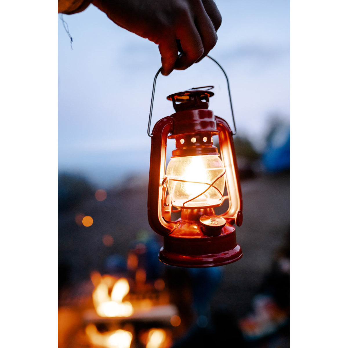 Stansport 7.5" Hurricane Lantern, view 3