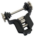 Bearpaw serving tool with stainless steel guide rollers and adjustable tension control