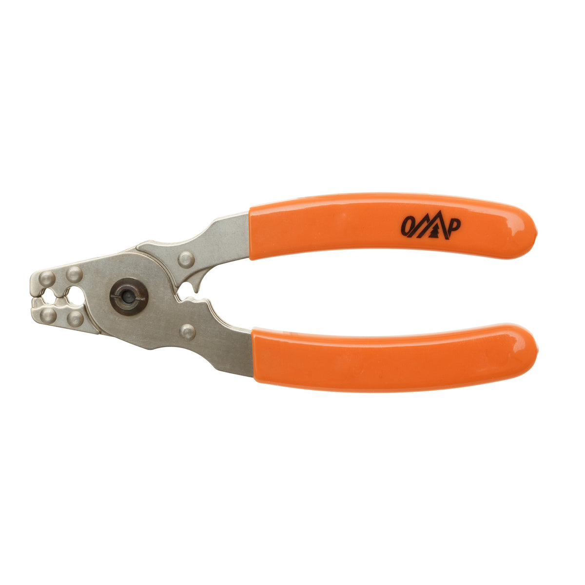 OMP TruCrimp Nocking Pliers, crimp teeth detail