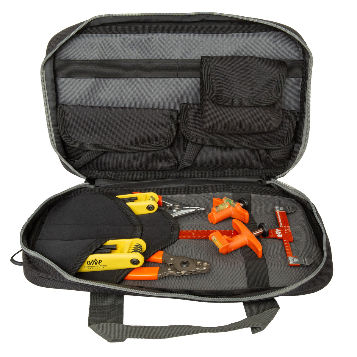 OMP Archery Tech Tool Starter Kit packed in bag