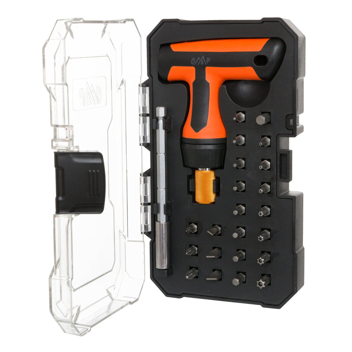 OMP Ratcheting Wrench Set with carrying case
