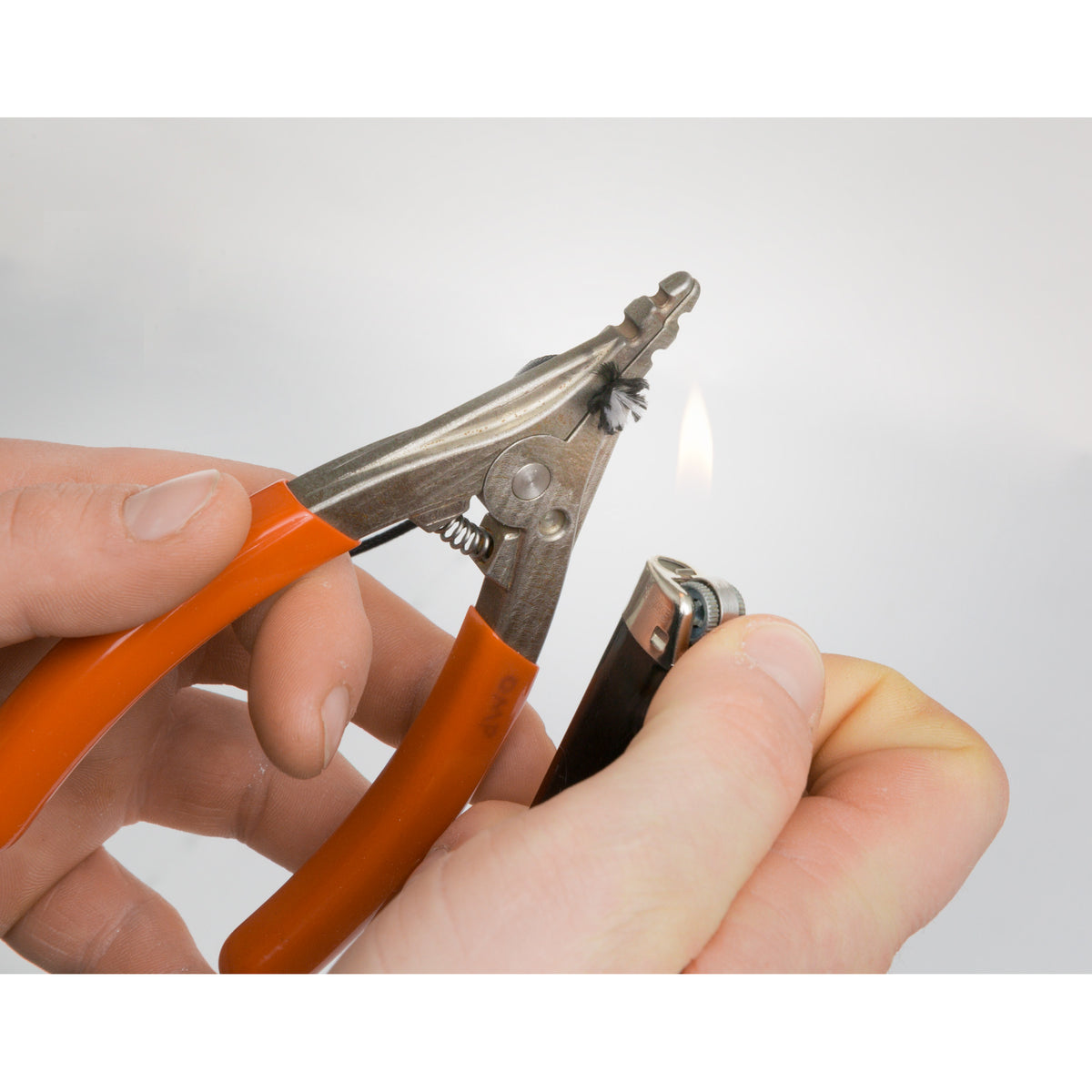 OMP Cinch D Loop Plier burning loop ends