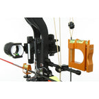 OMP Precision Bow and Arrow Level Kit in use on a bow