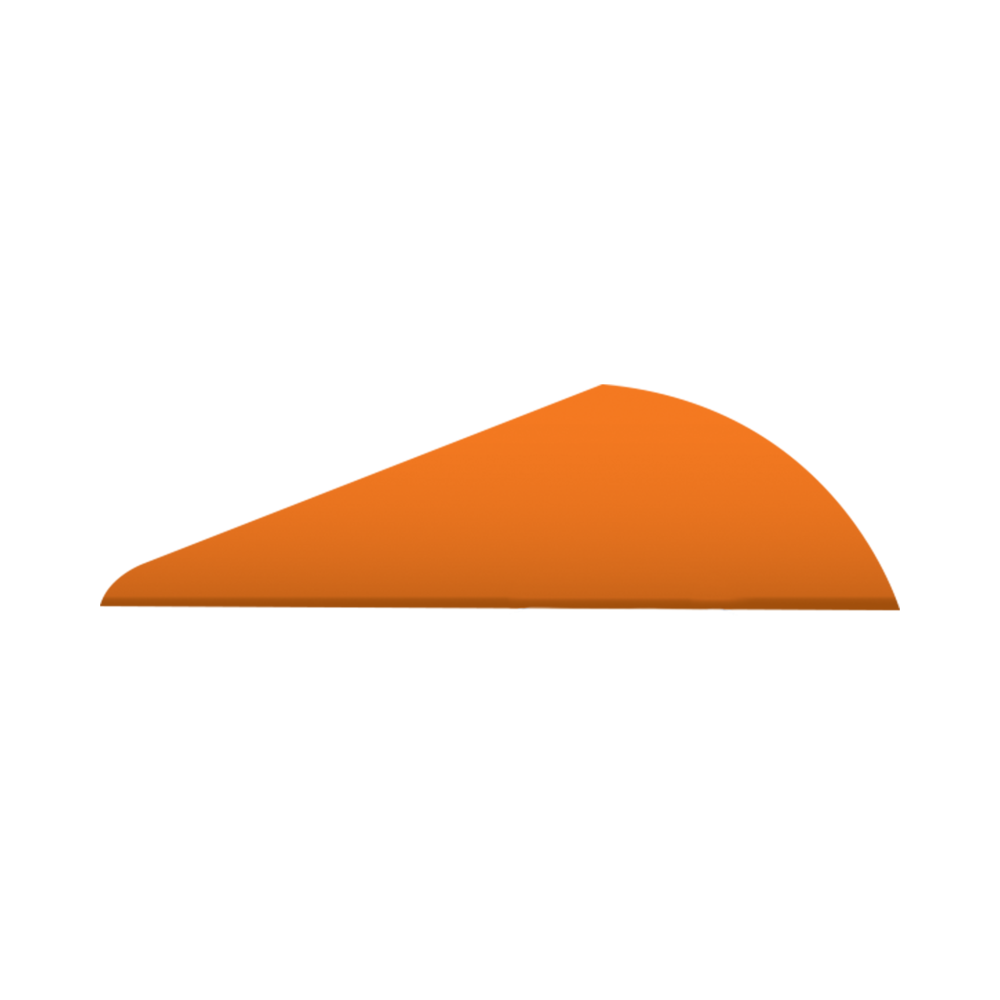 Gold Tip 2" Rapt-X Vane, Flo Orange, 100 pack