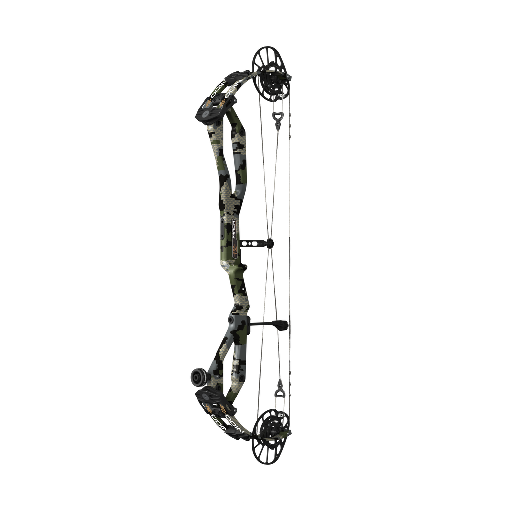 PSE Odin Carbon FDS compound hunting bow, Kuiu Verde