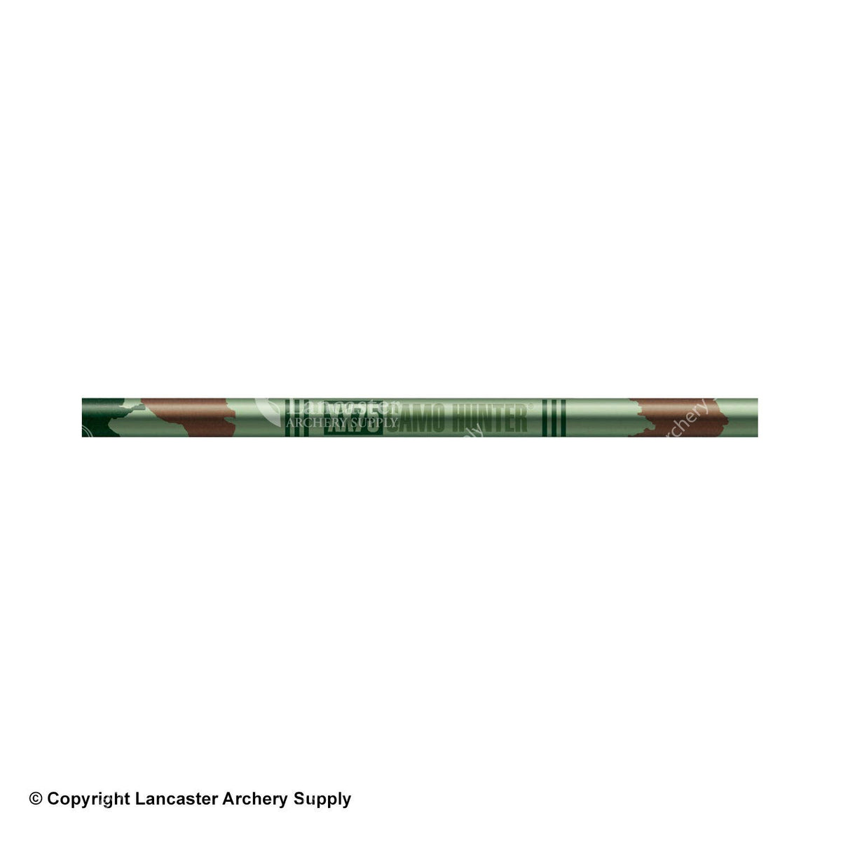 Easton XX75 Camo Hunter aluminum arrow shaft with camo finish