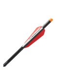 Easton 9mm crossbow bolt half moon nock detail