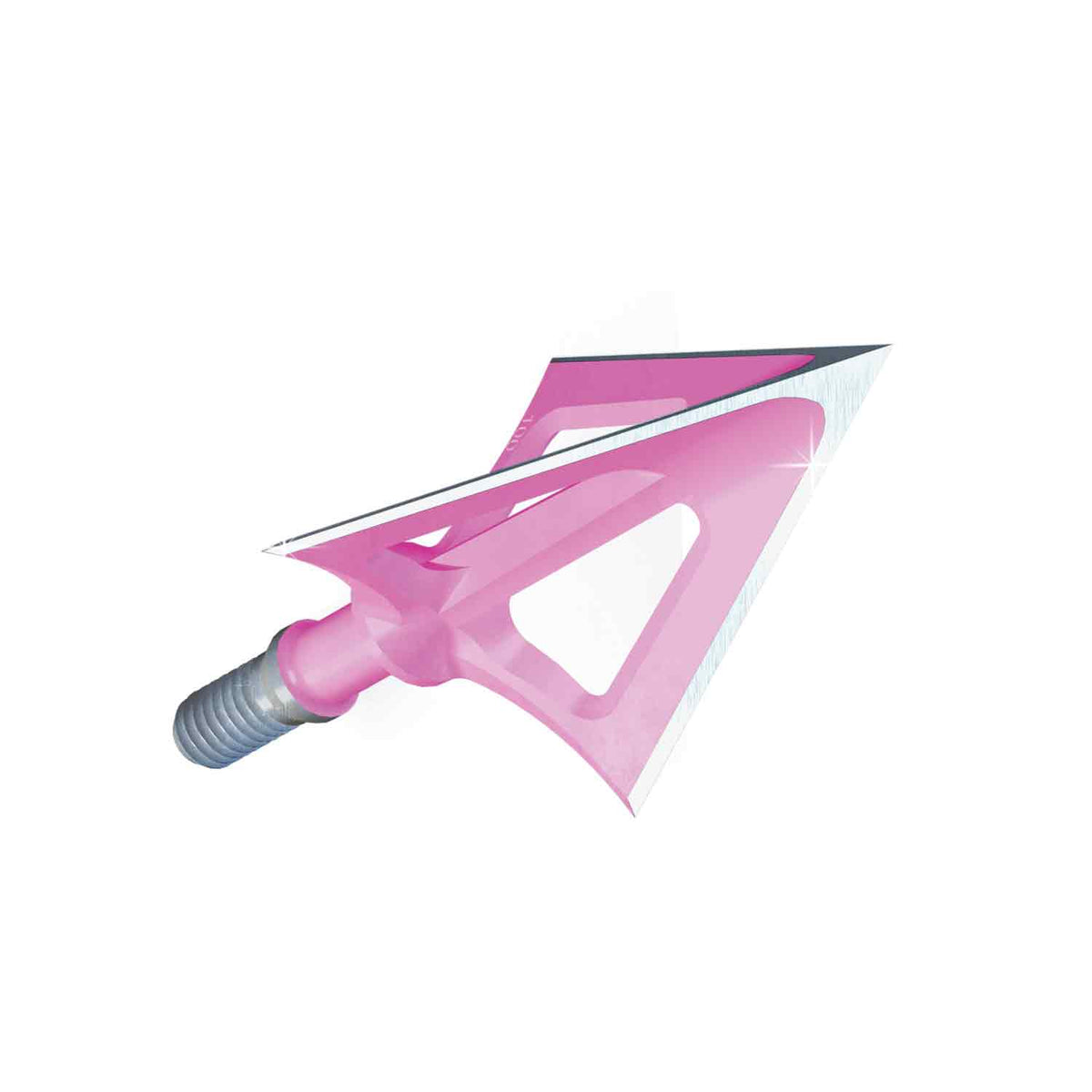G5 Pink Montec broadhead, side profile