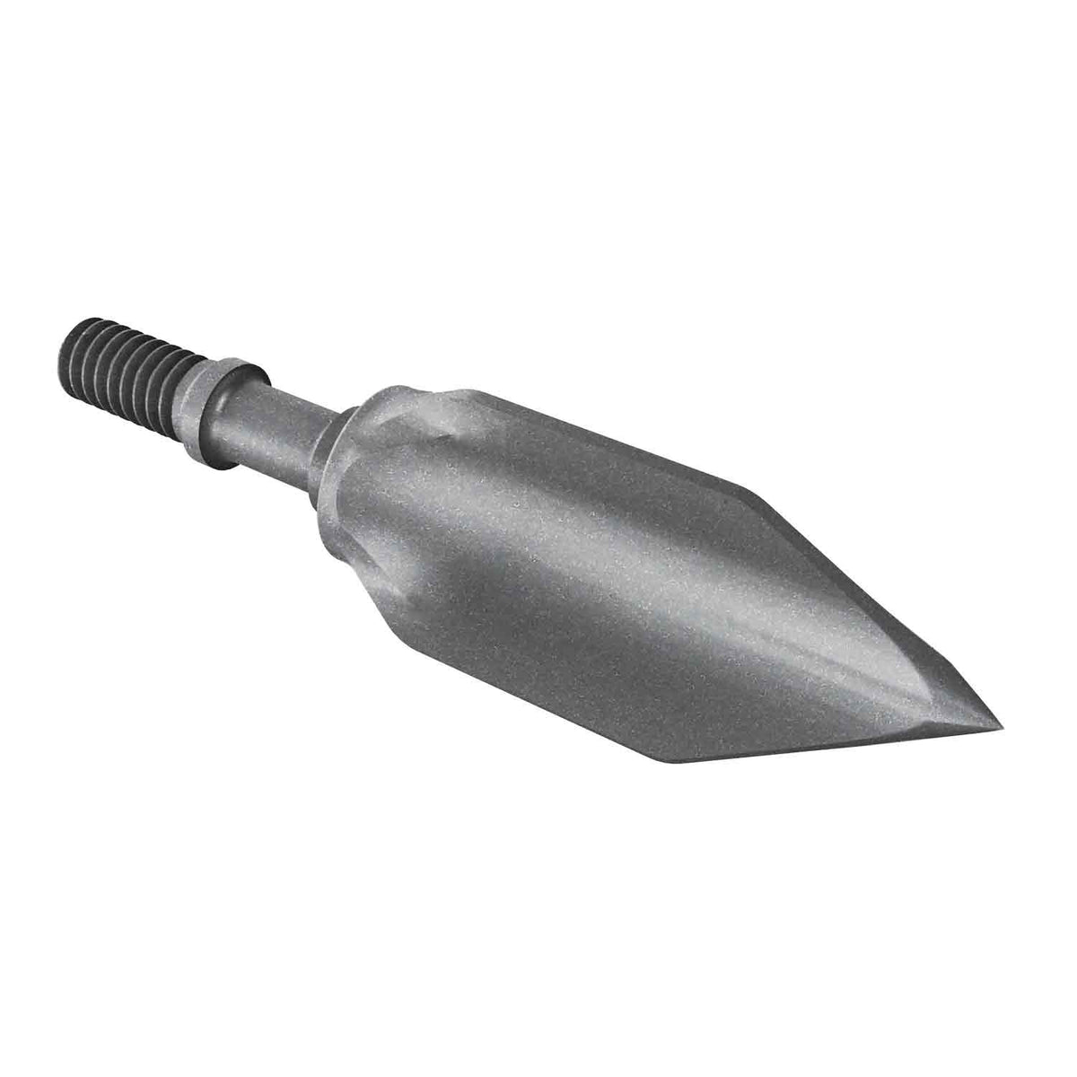 G5 Striker X BMP practice point, three-quarter view with threaded shank