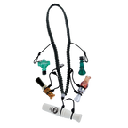 Primos Waterfowler's 3 Call Lanyard with calls attached