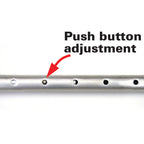 Stansport Aluminum Telescoping Tent Poles Push-Button Lock, view 2