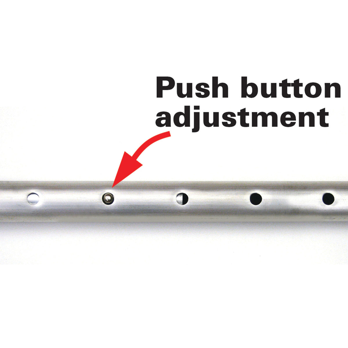 Stansport Aluminum Telescoping Tent Poles Push-Button Lock, view 2