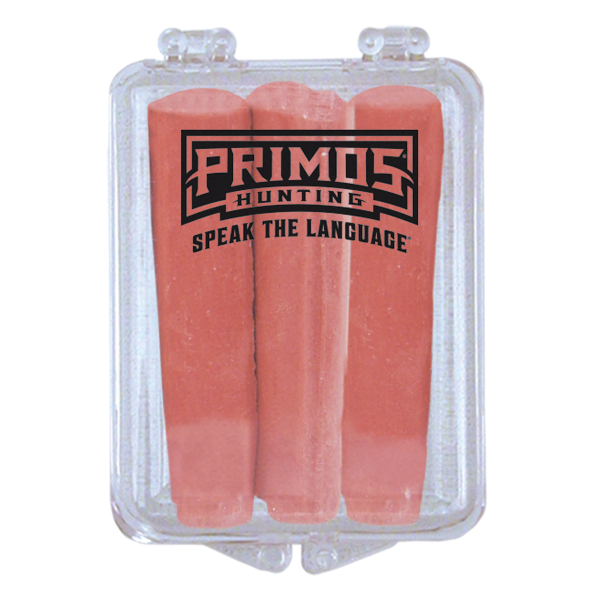 Primos Box Call Chalk sticks in clear case