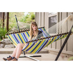 Stansport Antigua Double Polyester Hammock with Stand, view 2
