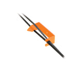 OMP EZ Peeper String Separator on a bowstring