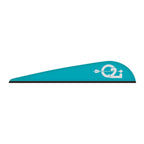 Q2i Duravane DV-X, Teal, 4.0"