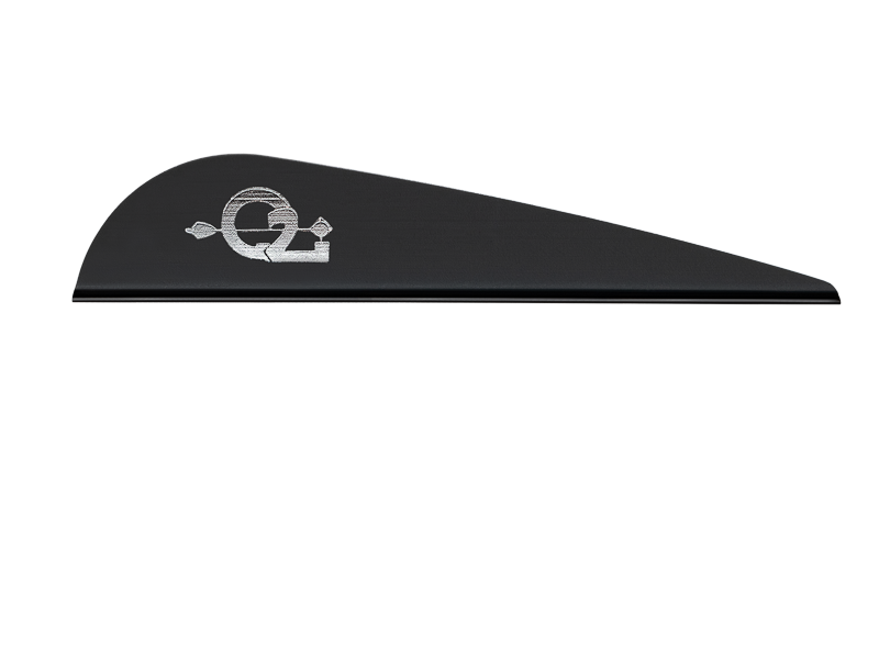 Q2i Duravane DV-X, Black, 3.0"