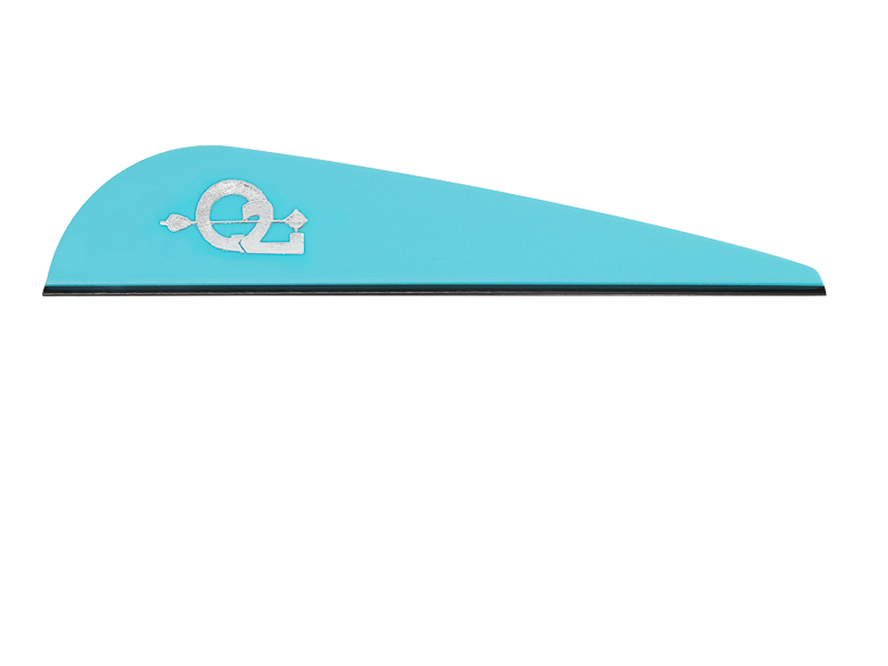 Q2i Duravane DV-X, Teal, 3.0"