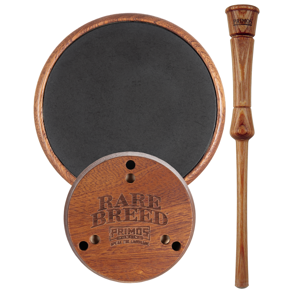Primos Rare Breed Aluminum Turkey Pot Call with striker