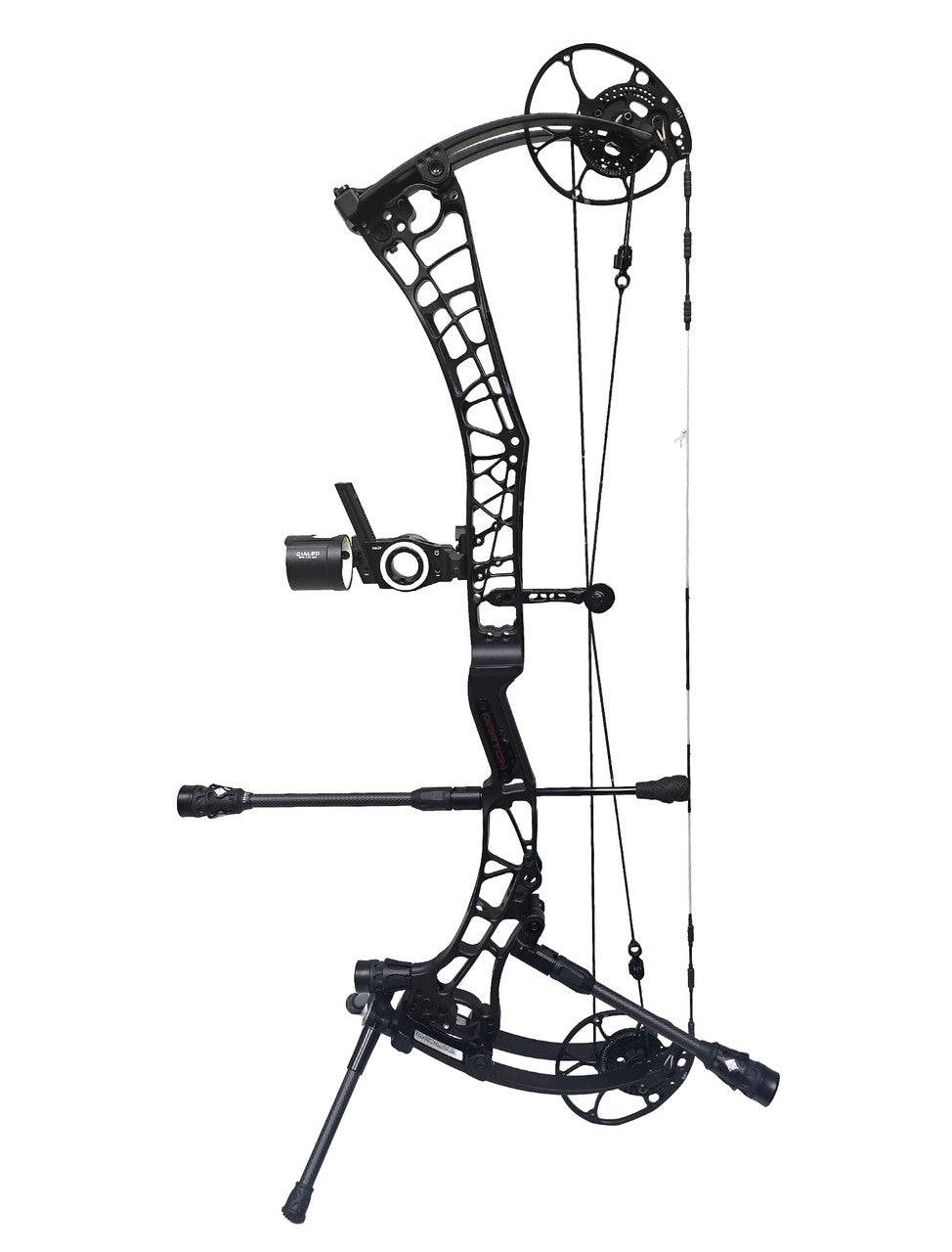 Conquest 3K Carbon Weave Stabilizer, Matte Black