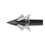 Slick Trick Magnum, four-blade broadhead on arrow shaft
