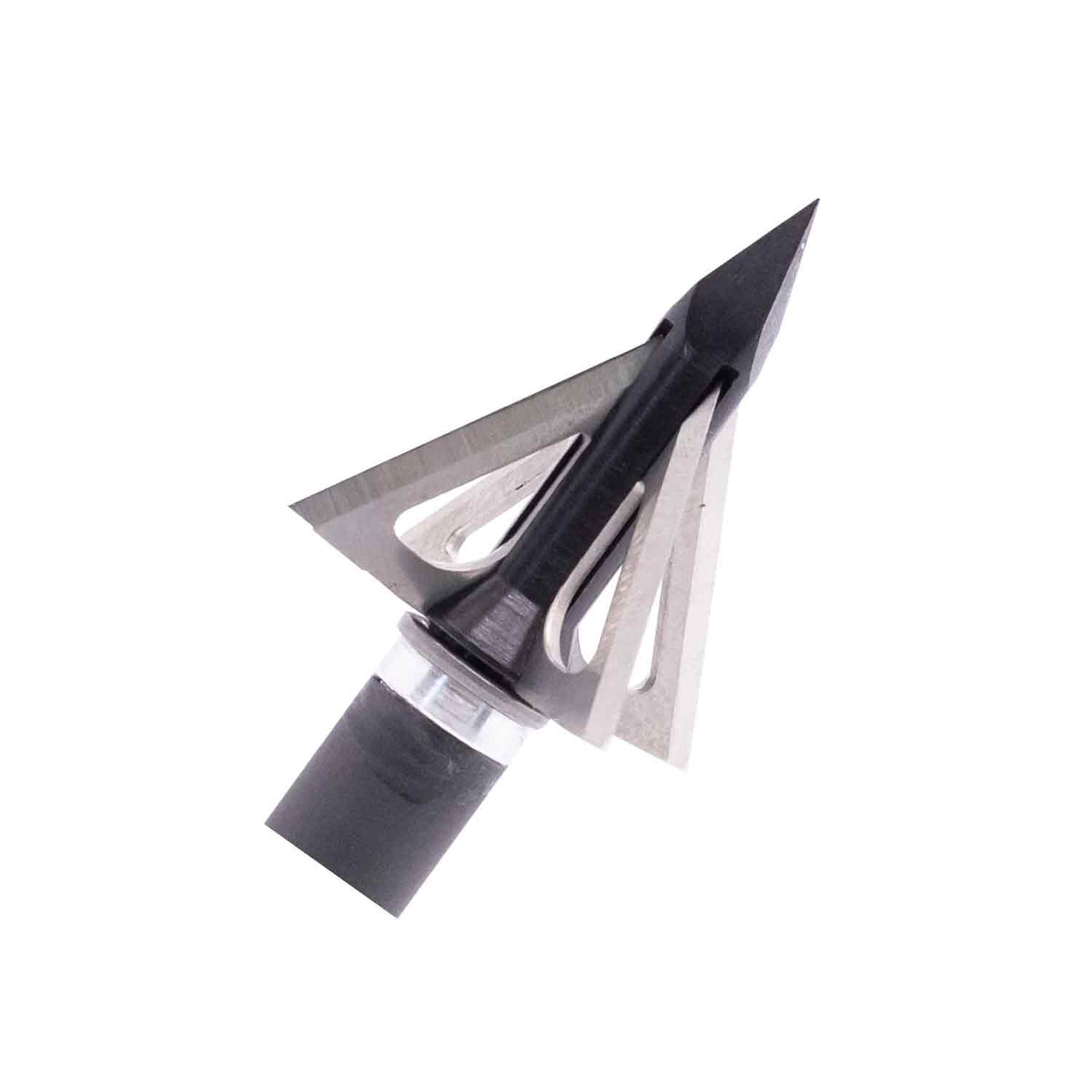 Slick Trick Magnum, short-profile four-blade broadhead head detail