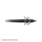 Slick Trick GrizzTrick 2, four-blade broadhead on arrow, 125 grain