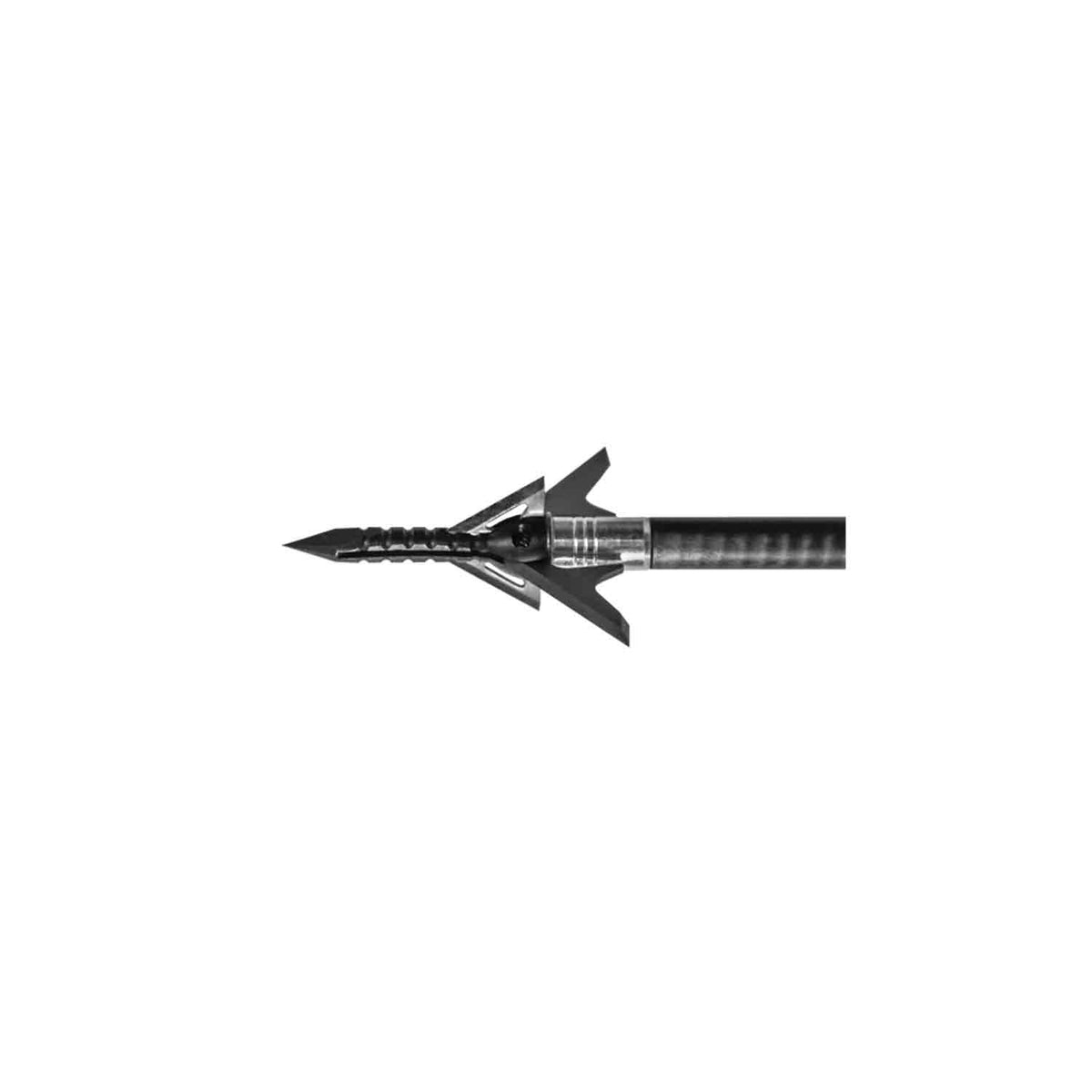 Slick Trick Assailant hybrid mechanical broadhead on arrow