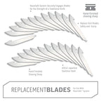 Outdoor Edge 3.0" DROP POINT REPLACEMENT BLADES | 24-PACK, view 3