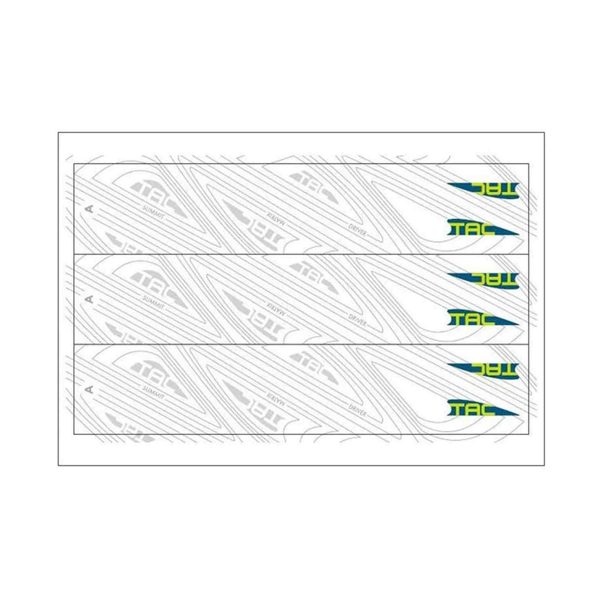 TAC Vanes Topo Arrow Wraps
