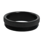 Axcel ArmorTech Lens Retainer, standard retainer ring showing knurled edge and threads