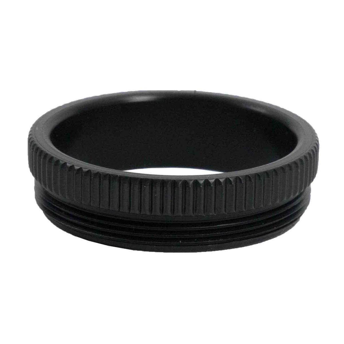 Axcel ArmorTech Lens Retainer, standard retainer ring showing knurled edge and threads