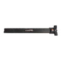 Axcel carbon sight extension bar, black, dovetail bar with bow mount block