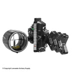 Axcel AccuHunter Plus, non-dampened single-pin slider sight, blue fibre pin
