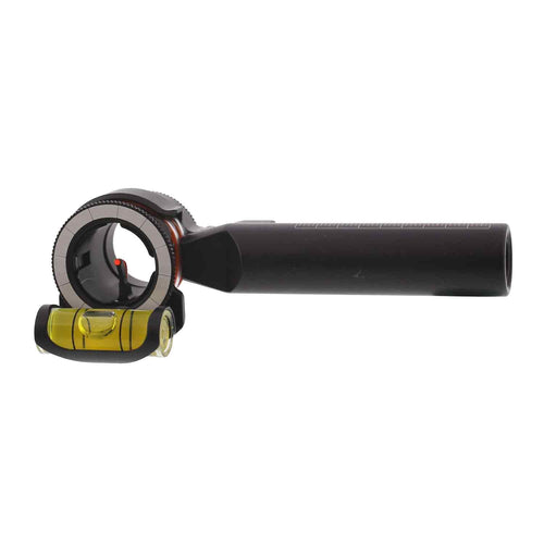 Axcel Curve CX Pro Scope, black body with red Fire Ring pin, rheostat cover and level vial bracket