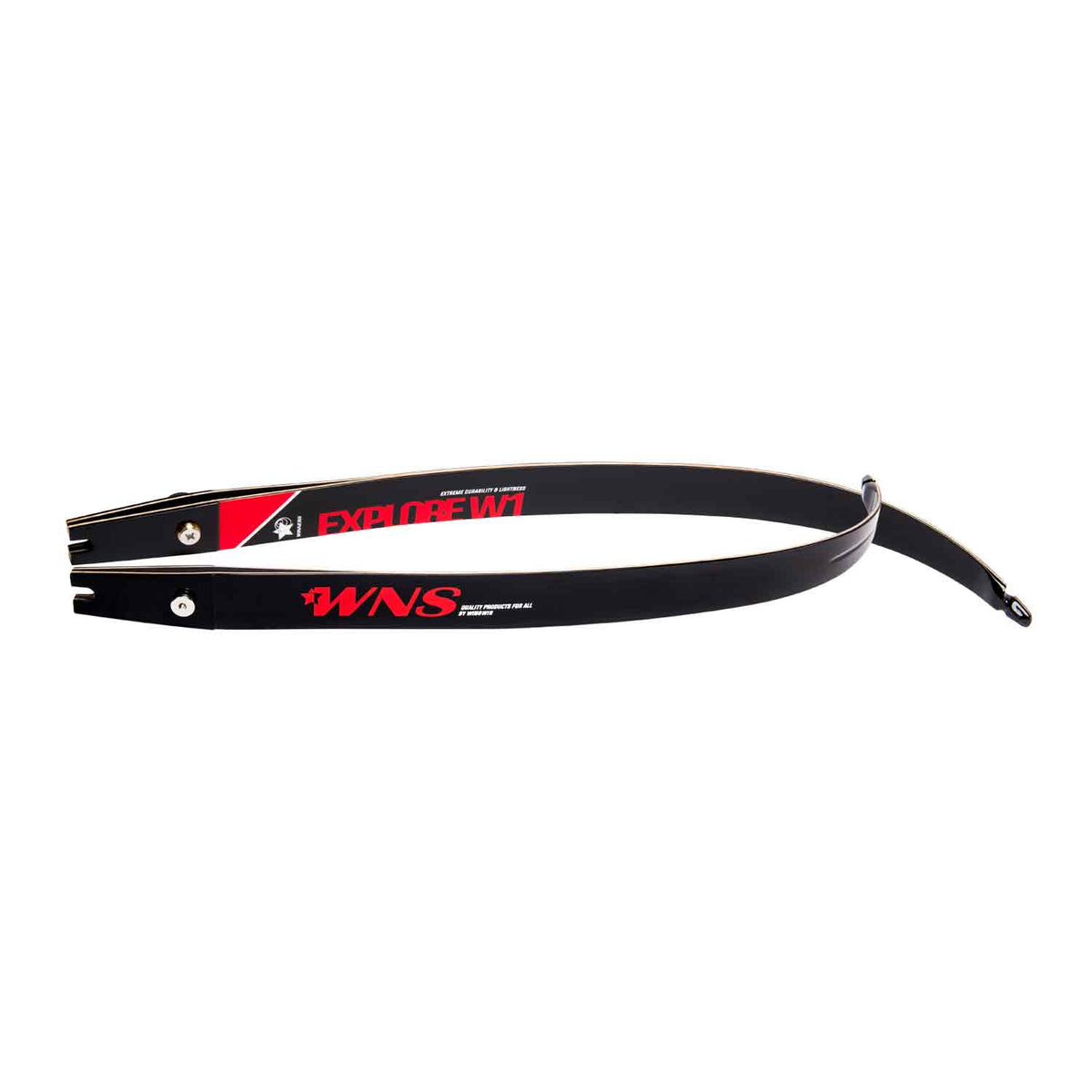Win & Win WNS Explore W1 Fiber Glass/Wood ILF Recurve Limb-Medium-36 (Open Box X1048189)