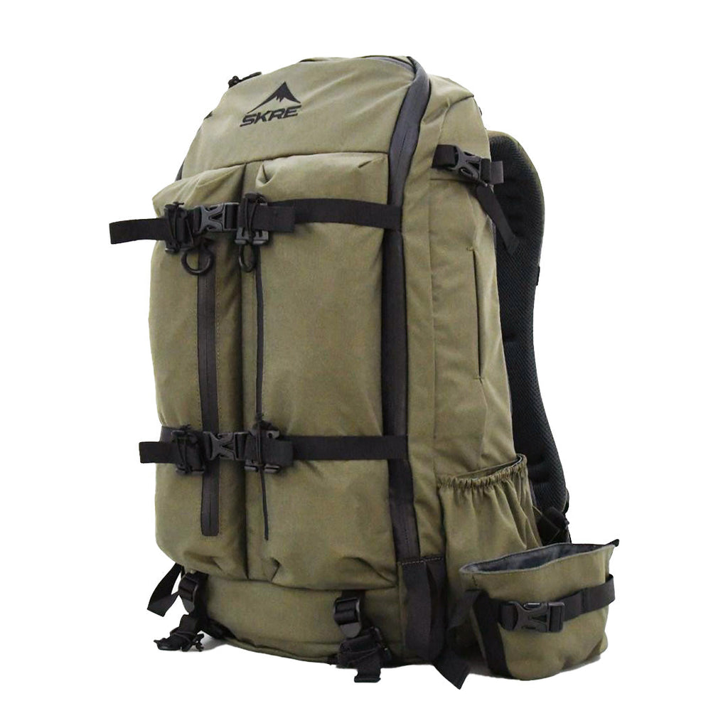 SKRE Timberline 2400 Pack, front three-quarter view