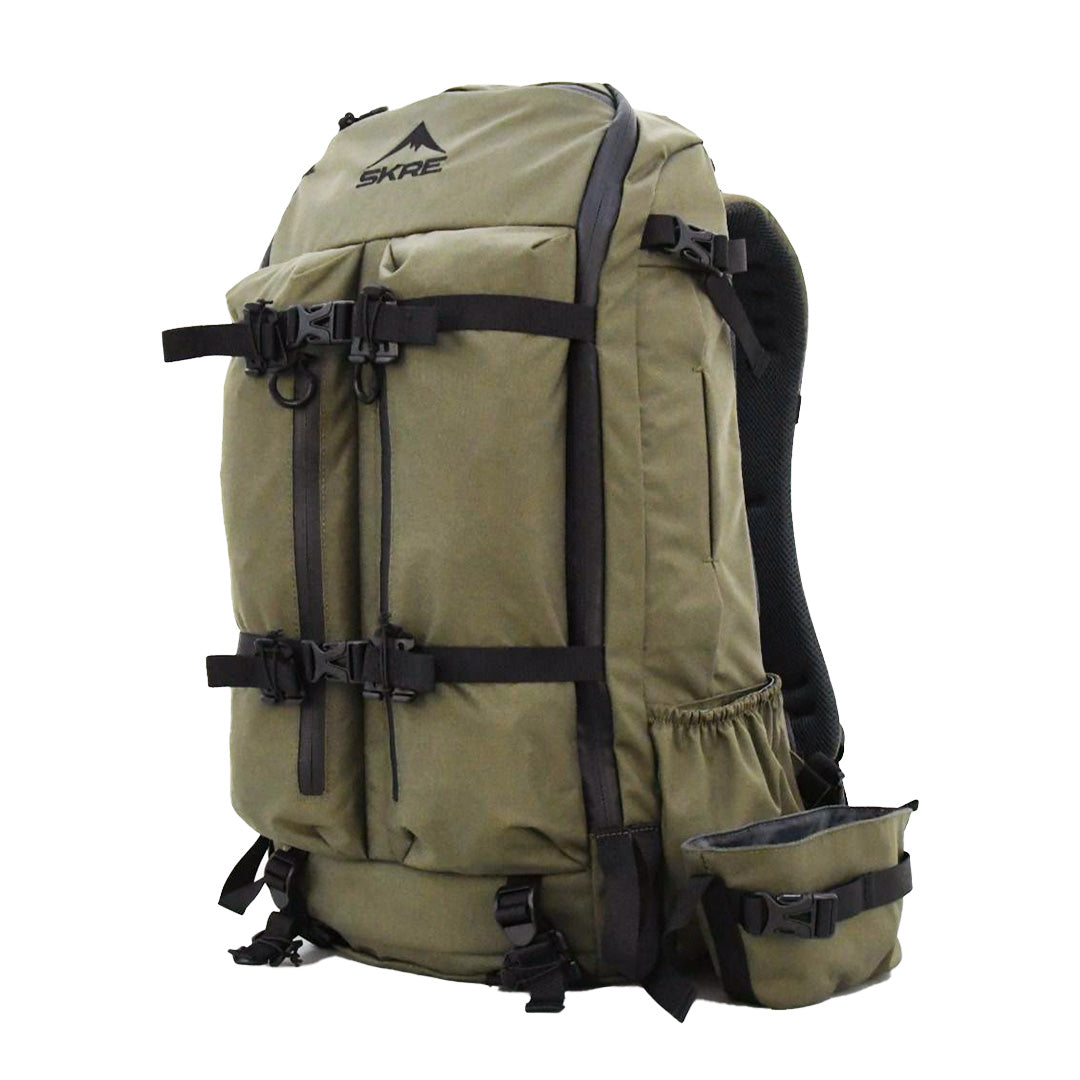 SKRE Timberline 2400 Pack, front three-quarter view