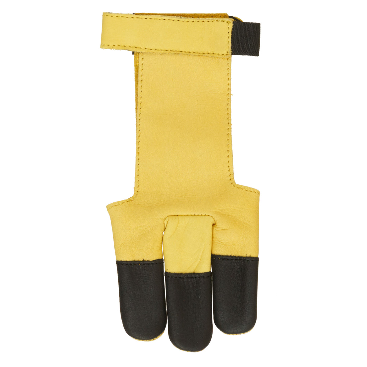 OMP Traditional Shooter's Glove, Tan, back view