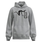 Stone Glacier Ram Hoody, Heather Grey, front