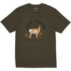 Stone Glacier Pronghorn Souvenir T-Shirt, Army Green, front